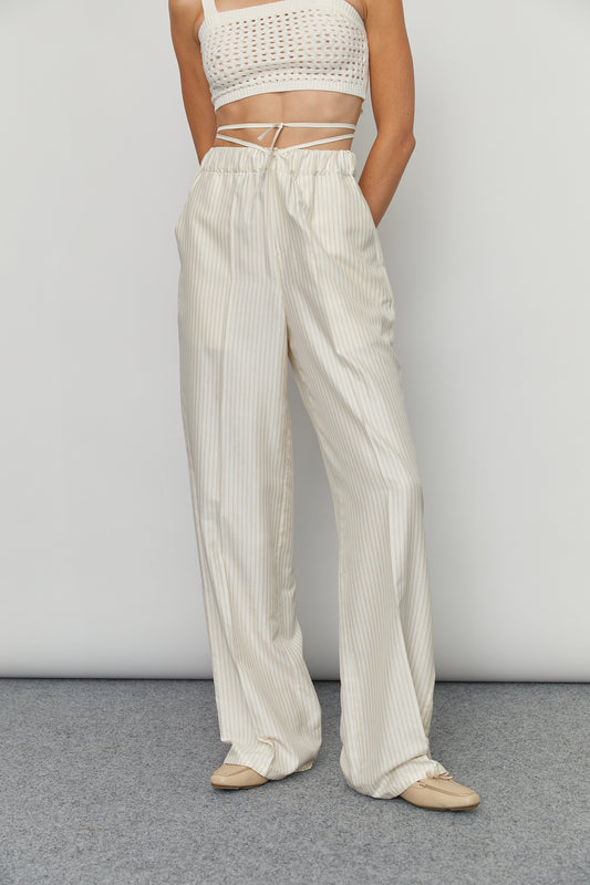 Jordann Pant in Silk