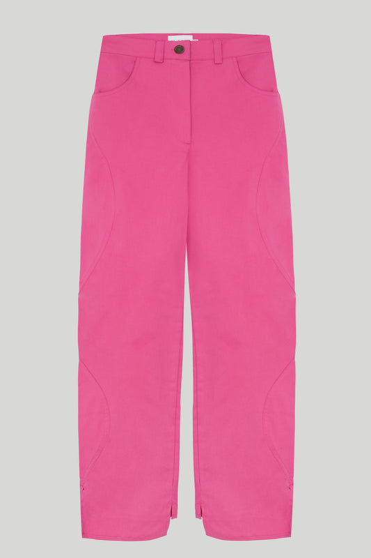 Sophie Cargo Pants Electric pink unisex